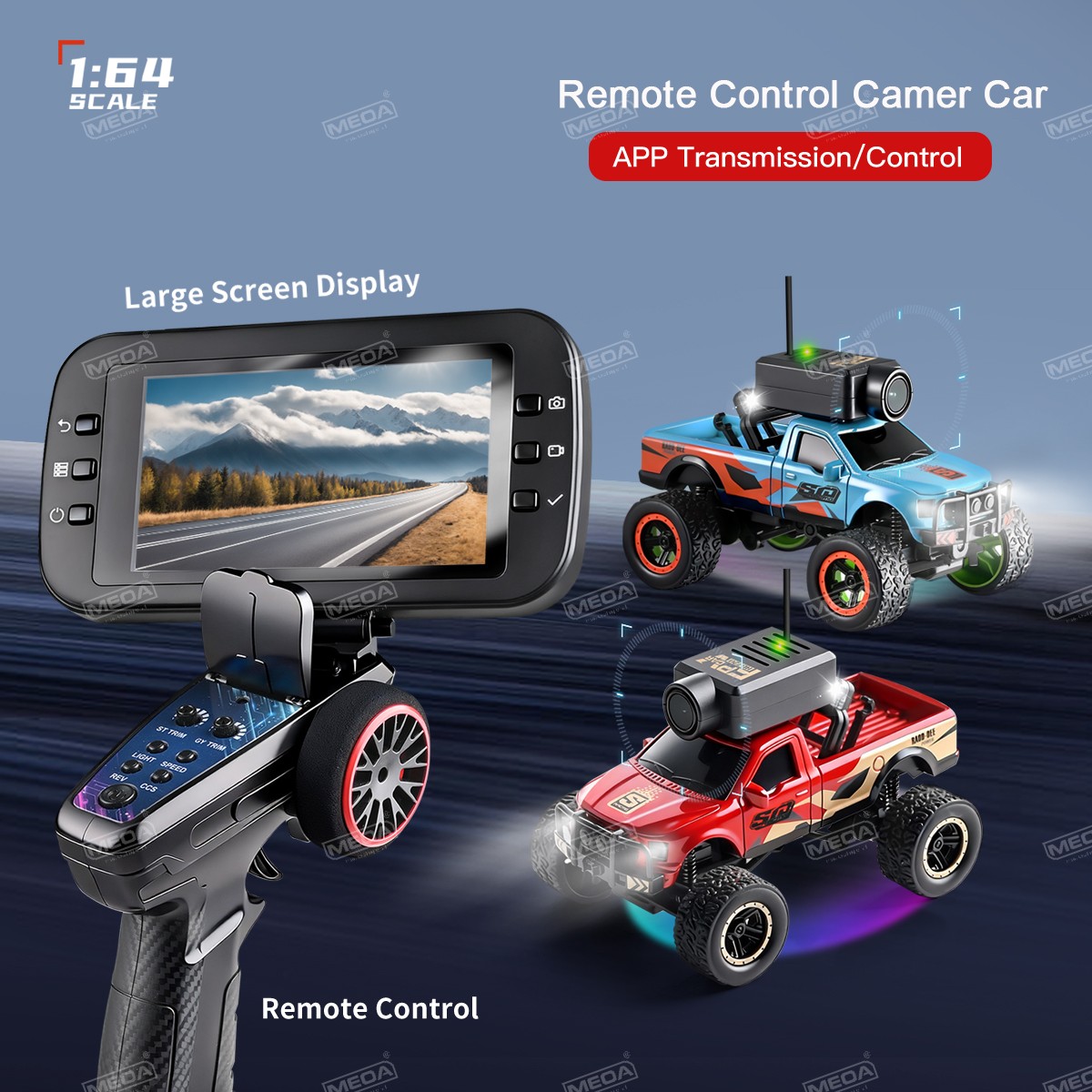 Rc Hobby Grade Cars - Wltoys 6407 1/64 FPV عرض الشخص