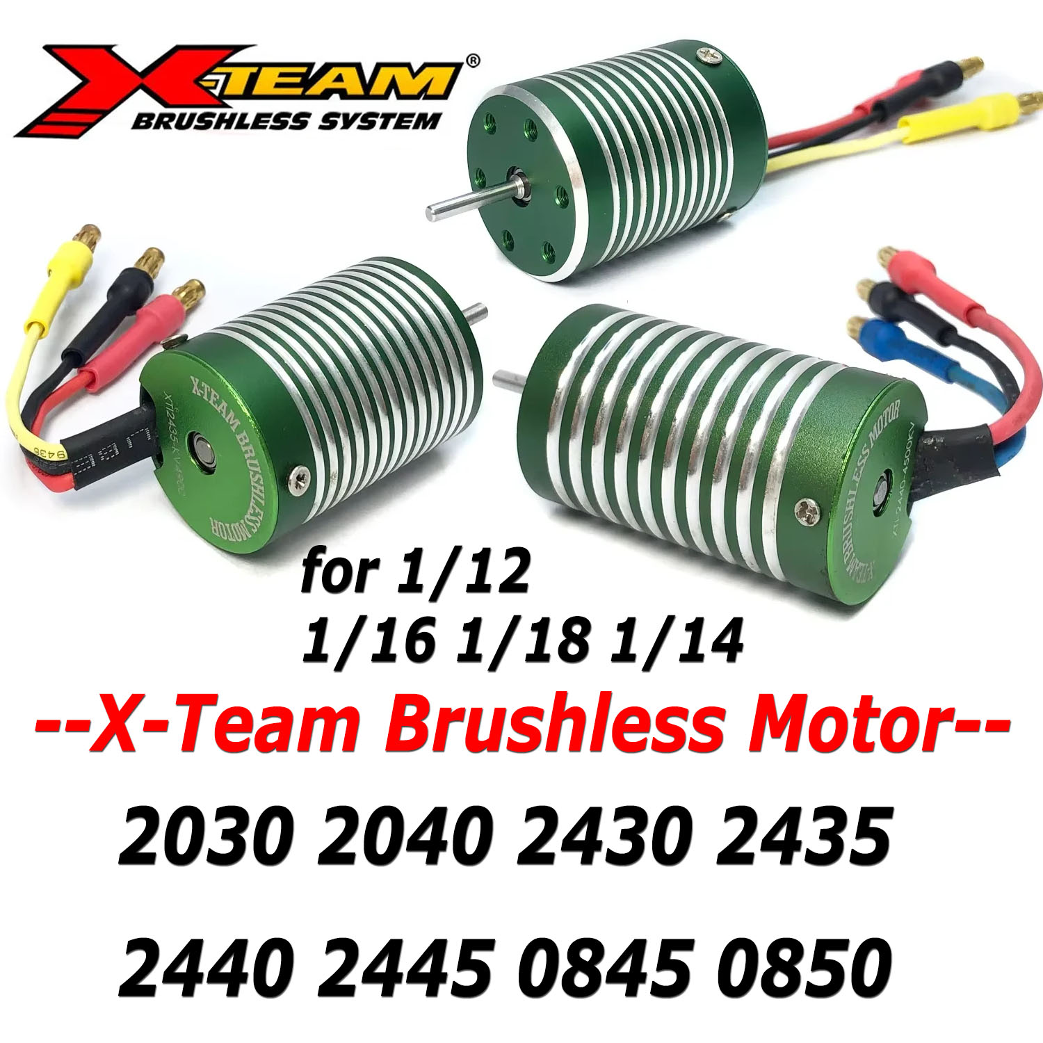 Rc Remo Hobby - محرك بدون فرشاة X-Team 2030 2040