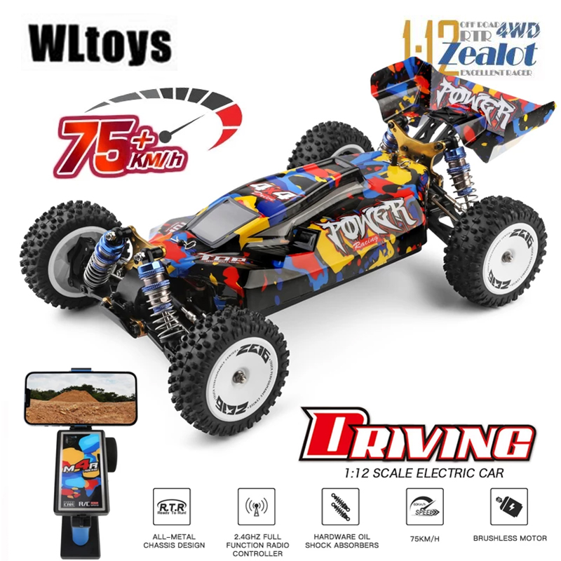 Rc Hobby Grade Cars - WLtoys-ألعاب سيارات سباق كهربائية للأطفال والكبار