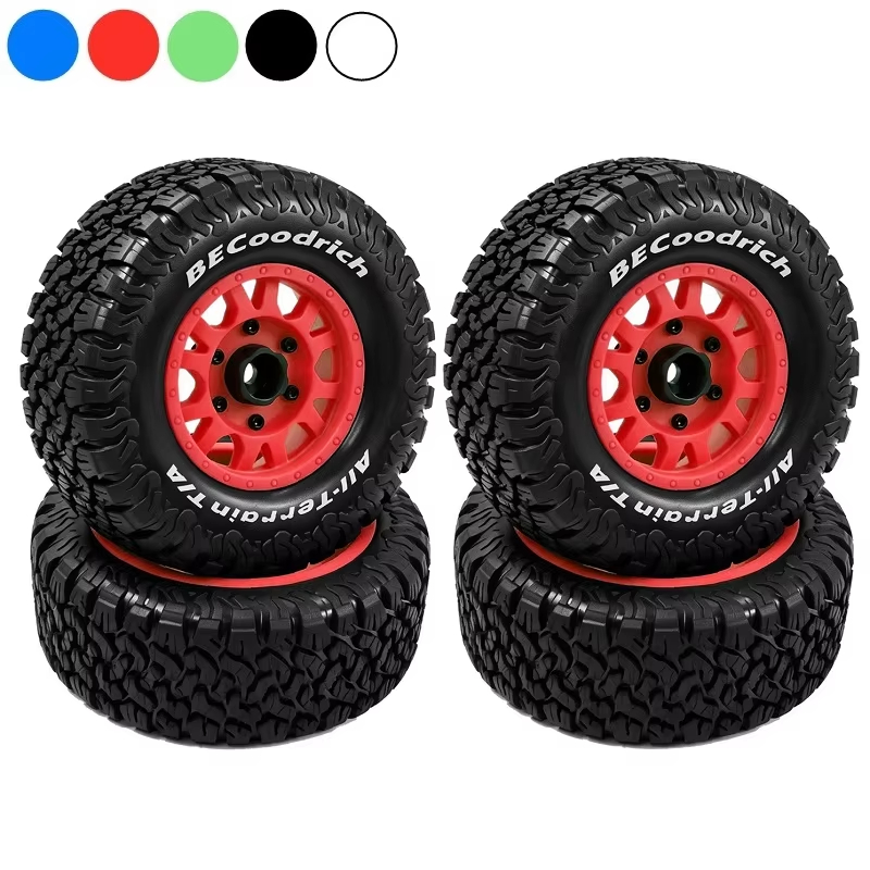 Rc Remo Hobby - مجموعة إطارات وعجلات للطرق الوعرة، مقياس