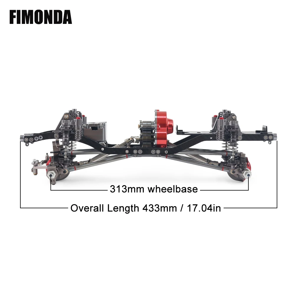FIMONDA-هيكل معدني زاحف RC 1/1 - مراجعة Rc Hobby Kit وسعره