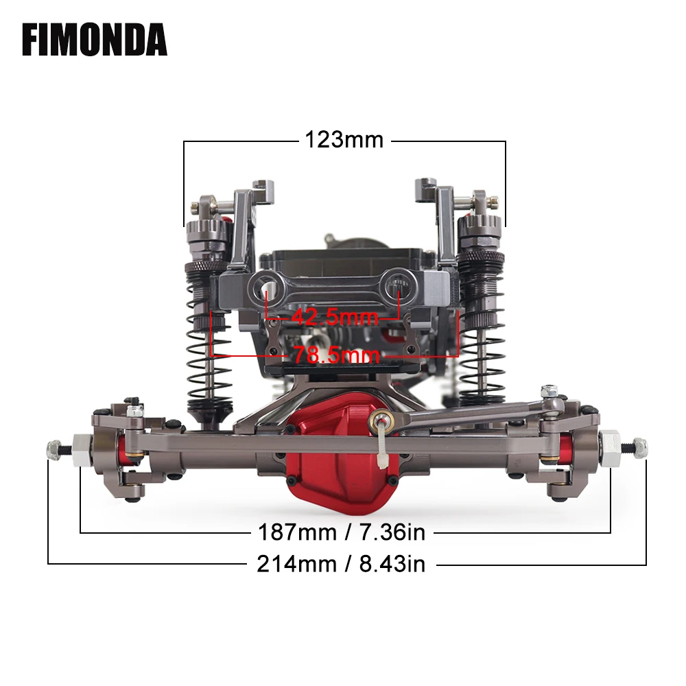 FIMONDA-هيكل معدني زاحف RC 1/1 - مراجعة Rc Hobby Kit وسعره
