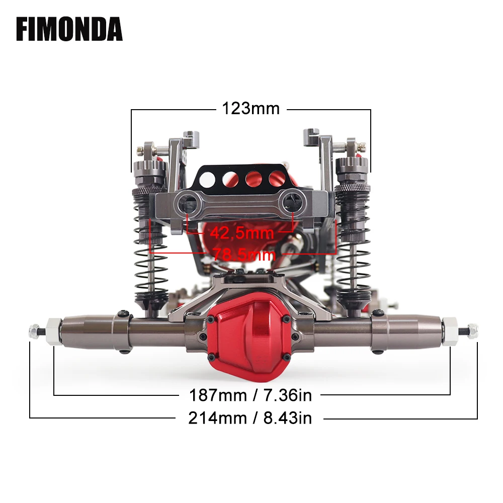 FIMONDA-هيكل معدني زاحف RC 1/1 - مراجعة Rc Hobby Kit وسعره