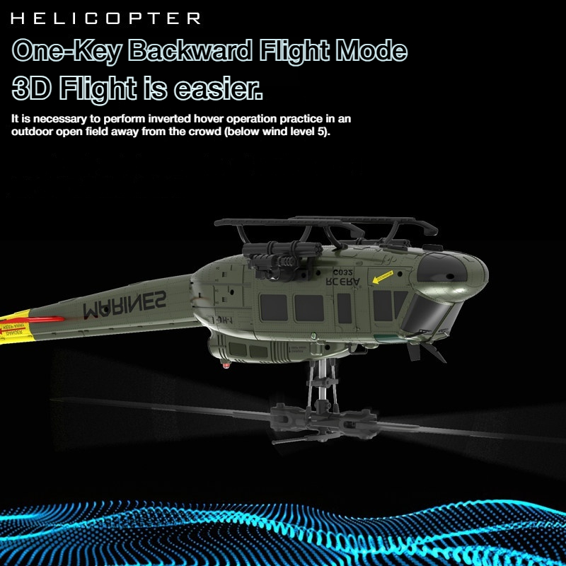 طائرة هليكوبتر RC ERA C032 UH1 - مراجعة Rc Helicopter Hobby Grade وسعره