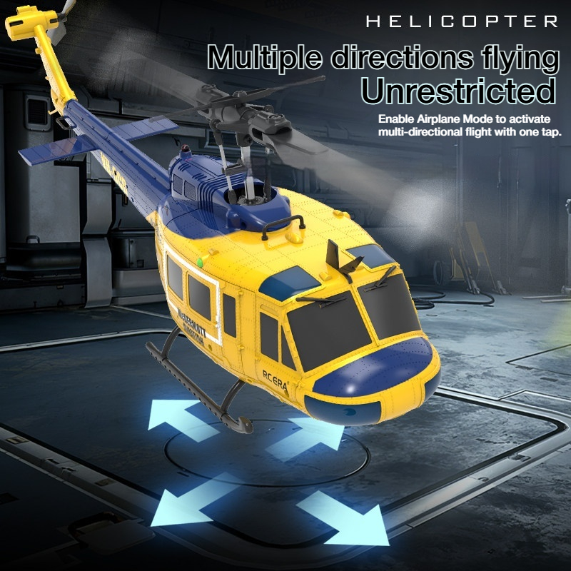 طائرة هليكوبتر RC ERA C032 UH1 - مراجعة Rc Helicopter Hobby Grade وسعره