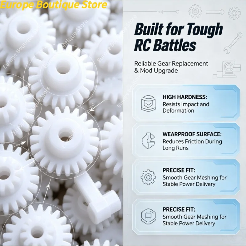 مكونات تروس ناقل الحركة المقوى - مراجعة Rc Hobby Kit وسعره